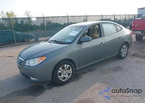 2010 Hyundai Elantra Gls z USA, uszkodzony, nr VIN KMHDU4AD6AU836478